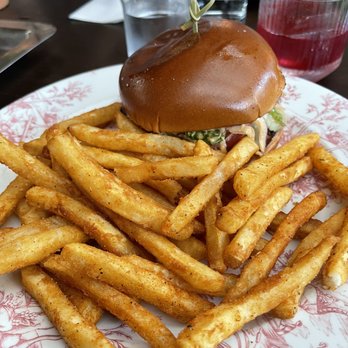 FINKA Table & Tap - Short rib double patty burger with fries - Asian Fusion Near Me - Miami, Florida FINKA Table & Tap - Short rib double patty burger with fries - Asian Fusion Near Me - Miami, Florida