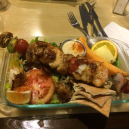 Seafood Kabob Seafood Kabob