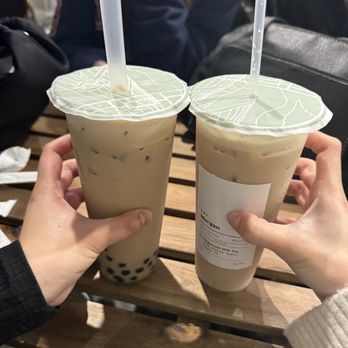 The Tea - We both got tieguanyin milk tea so bomb so good - Coffee & Tea Near Me - Monterey Park, California The Tea - We both got tieguanyin milk tea so bomb so good - Coffee & Tea Near Me - Monterey Park, California