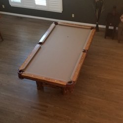 Repaired Pool Table