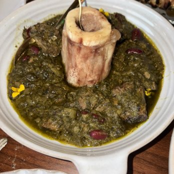 Roya - Ghormeh Sabzi, short rib herb stew - Middle Eastern Near Me - Austin, Texas Roya - Ghormeh Sabzi, short rib herb stew - Middle Eastern Near Me - Austin, Texas