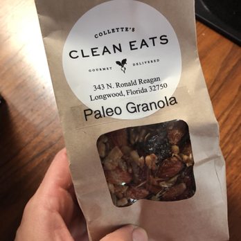 Collette's Clean Eats - Paleo granola. More options available such as blueberry, chocolate cherry, etc - Food Delivery Services Near Me Collette's Clean Eats - Paleo granola. More options available such as blueberry, chocolate cherry, etc - Food Delivery Services Near Me