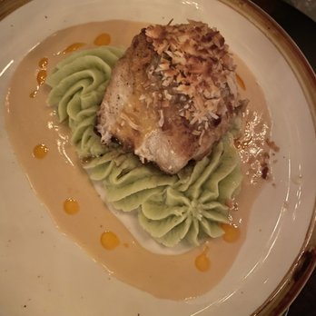 MIA Kitchen & Bar - Coconut Crusted Chilean Sea Bass - New American Near Me - Delray Beach, Florida