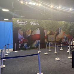 The Smurf Experience - The intake area the check in process was fast and really stress free