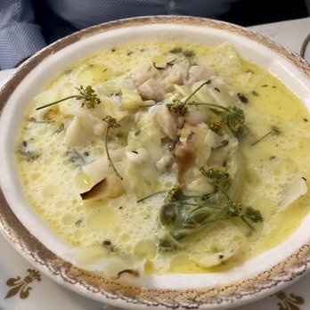 Maurice - Cod, cabbage and bean soup - French Near Me - Portland, Oregon Maurice - Cod, cabbage and bean soup - French Near Me - Portland, Oregon