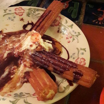 La Casa Lopez - Cream filled churros. These were great, but a bit too rich for me. I would like them with less chocolate and more strawberry. - Mexican Near Me - Moscow, Idaho La Casa Lopez - Cream filled churros. These were great, but a bit too rich for me. I would like them with less chocolate and more strawberry. - Mexican Near Me - Moscow, Idaho