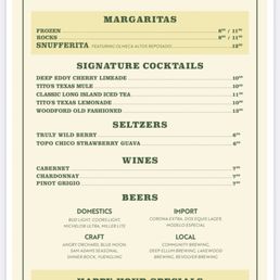 Menu Menu