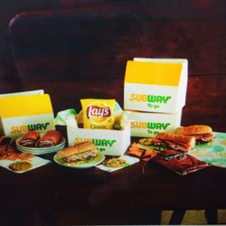 Subway - Catering, lunch boxes.