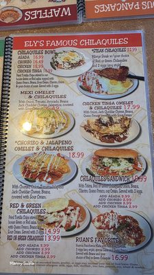 Menu photo 1 Ely’s Restaurant Henderson, NV