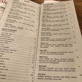Yanako - It's a big menu here, includes steak. - Japanese Near Me - Philadelphia, Pennsylvania Yanako - It's a big menu here, includes steak. - Japanese Near Me - Philadelphia, Pennsylvania