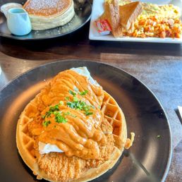 Fried Chicken Waffle Fried Chicken Waffle