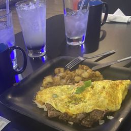 Steak Omelette