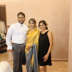 Perfect Saree Draping By Chhavi - Draped in Manish Malhotra saree ( wedding in Mexico)