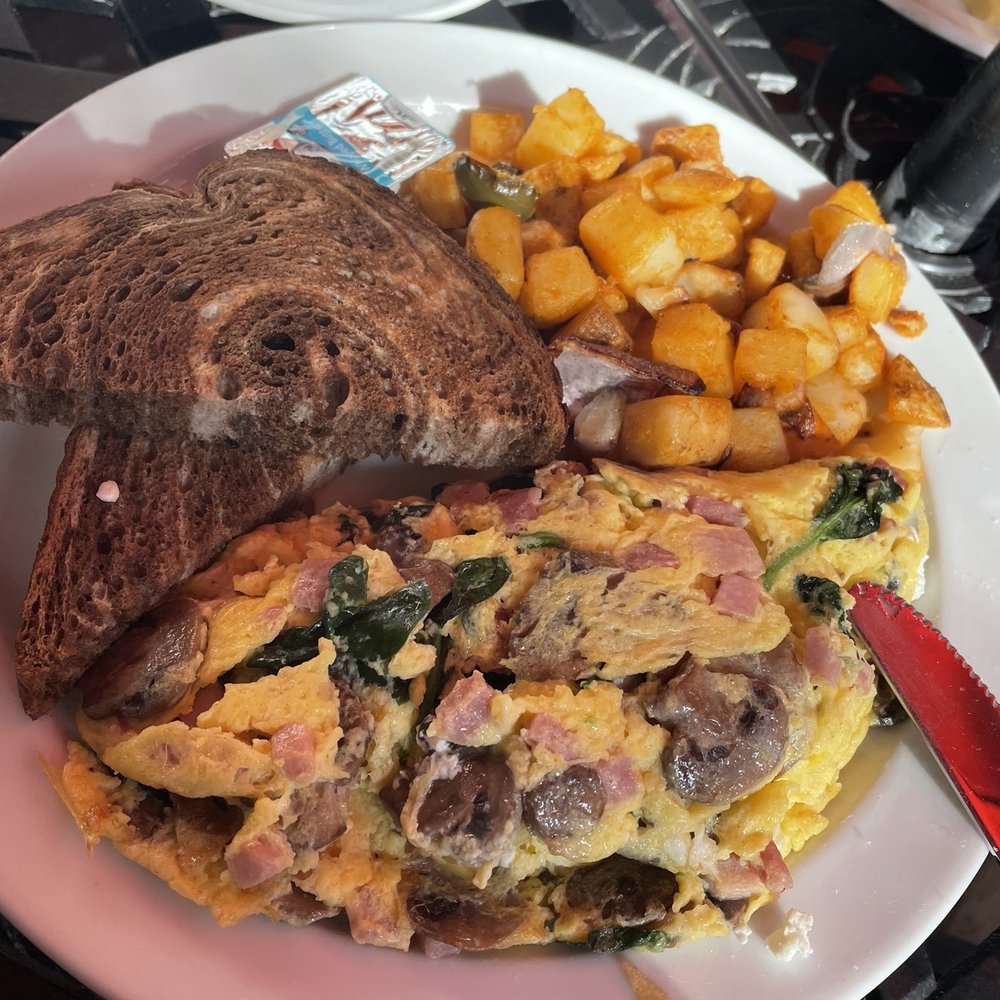 Jane's Cafe on 3rd - Dr. Seuss omelette - Breakfast & Brunch Near Me - Naples, Florida