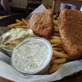 Coconuts Fish Cafe - Fish n chips with 2 kinda fish / my husband loves(his words) "the well seasoned fries" - Seafood Near Me - Kihei, Hawaii Coconuts Fish Cafe - Fish n chips with 2 kinda fish / my husband loves(his words) "the well seasoned fries" - Seafood Near Me - Kihei, Hawaii