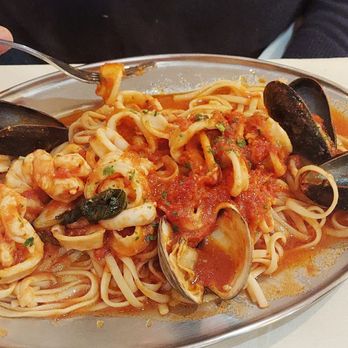 Piccolo Sogno - Frutti di Mare with linguine - Italian Near Me - Flushing, New York