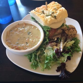Süp - Chicken Coconut Curry soup and Turkey Pesto sandwich Combo. - Sandwiches Near Me - Reno, Nevada