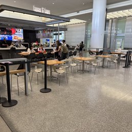 Empty business even after a few more patrons arrived