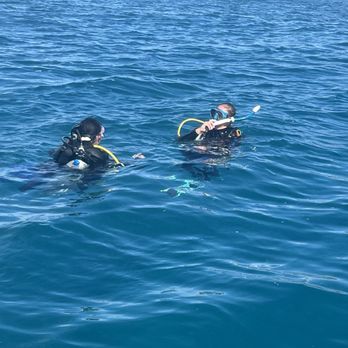 Maui Pacific Divers - Practicing skills with dive master, Rose - Boat Tours Near Me - Maalaea, Hawaii