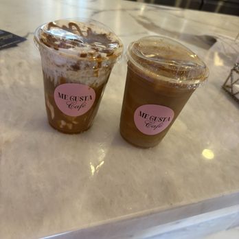 Me Gusta Cafe - Dulce de leche late with extra sweet and a cold foam - Coffee & Tea Near Me - San Bernardino, California Me Gusta Cafe - Dulce de leche late with extra sweet and a cold foam - Coffee & Tea Near Me - San Bernardino, California