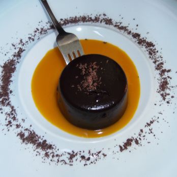 Nostalgie restaurant - White chocolate cake (covered in dark chocolate). - Czech Near Me - Prague, Puerto Rico