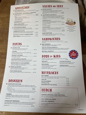Menu photo 8 Lou Malnati's Pizzeria Buffalo Grove, IL