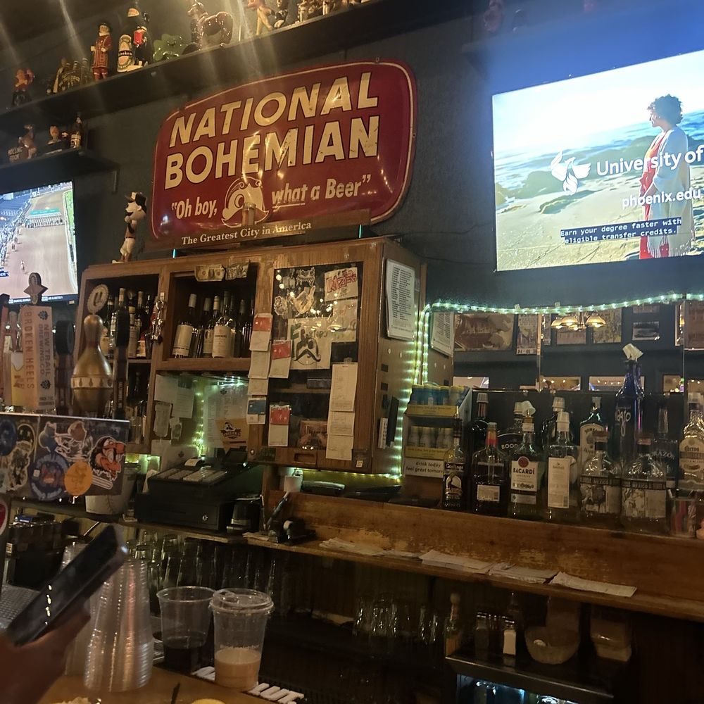 The bar