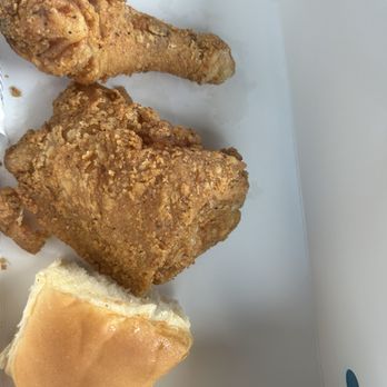 Frenchy’s Chicken - Very small thigh & drumstick & Hawaiian roll - Cajun/Creole Near Me - Houston, Texas Frenchy’s Chicken - Very small thigh & drumstick & Hawaiian roll - Cajun/Creole Near Me - Houston, Texas
