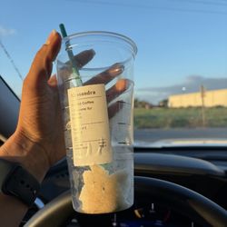 Starbucks - Idk who made my drink at 5:10pm on a Monday evening at this Delano location, but you need an appreciation.
