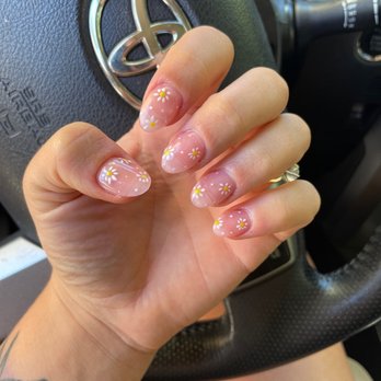 Ombre Nails Lounge - Full set with design, $82 - Nail Salons Near Me - Folsom, California