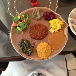 Sheba's Ethiopian Kitchen - Vegetarian Platter