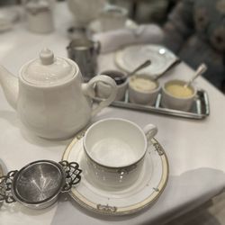 Palm Court - Tea setting