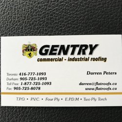 Gentry Roofing - Www.flatroofs.ca