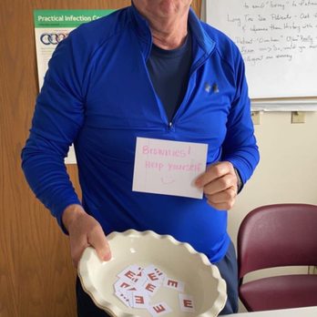 Briscoe Dentistry - Aw man!!!! Our assistant Brittany got us!!!! We were so excited for some BROWNIES, but all we got were BROWN E's!!!!! - General Dentistry Near Me - Fort Wayne, Indiana