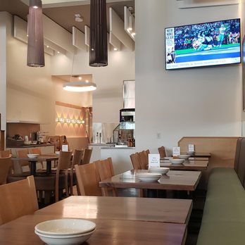 Roti Grill - View from the inside. They have a TV. - Indian Near Me - Frisco, Texas Roti Grill - View from the inside. They have a TV. - Indian Near Me - Frisco, Texas
