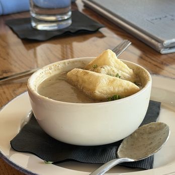 Napa Flats Bistro - Mushroom Bisque Bowl - French Near Me - College Station, Texas Napa Flats Bistro - Mushroom Bisque Bowl - French Near Me - College Station, Texas
