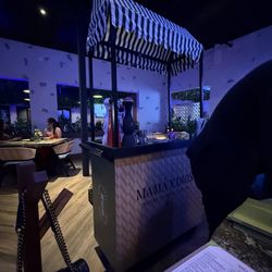 Mama Por Dios - The cart that comes table to table to make specialty drinks