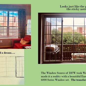Window Source of DFW - Our customer, Wendy, had a dream! Chris Pound, owner of The Window Source of DFW transformed her dream window into reality! - Windows Installation Near Me - Carrollton, Texas Window Source of DFW - Our customer, Wendy, had a dream! Chris Pound, owner of The Window Source of DFW transformed her dream window into reality! - Windows Installation Near Me - Carrollton, Texas