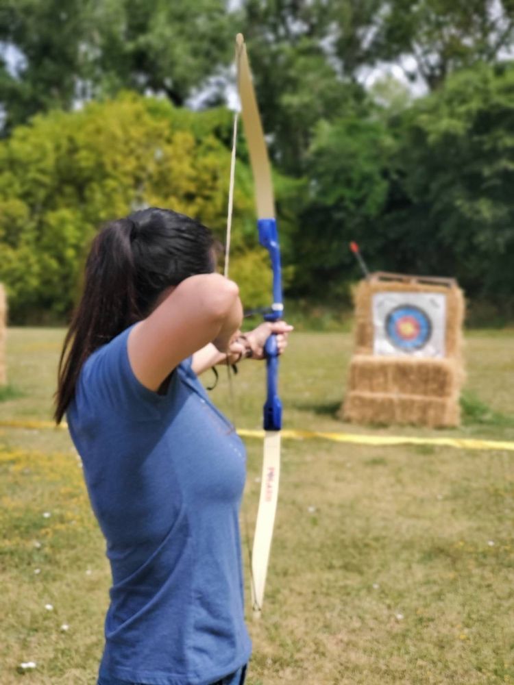 Deborah's Mobile Archery Range Logo