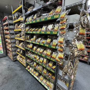 Kalustyan's - Kalustyan's wall of dried mushrooms - Herbs & Spices Near Me - New York, New York Kalustyan's - Kalustyan's wall of dried mushrooms - Herbs & Spices Near Me - New York, New York