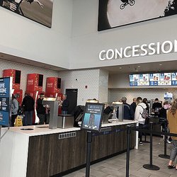 Landmark Cinemas St. Albert - Concession stand area.