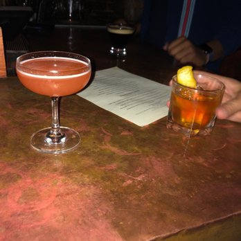 Mandarin Hide - Left Luna corona, right whiskey shoue, back espresso cocktail - Cocktail Bars Near Me - Saint Petersburg, Florida Mandarin Hide - Left Luna corona, right whiskey shoue, back espresso cocktail - Cocktail Bars Near Me - Saint Petersburg, Florida
