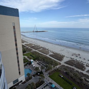 Courtyard by Marriott Myrtle Beach Oceanfront - Balcony view - Hotels Near Me - Myrtle Beach, South Carolina