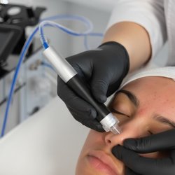Amelia Island Esthetics - HydraDerm deeply cleanses, exfoliates, and hydrates the skin, leaving it smoother, brighter, and refreshed.