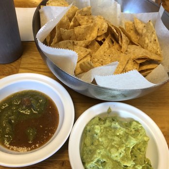 Los Dos - Chips included with meal and one with guacamole if you order it. Usually enough for two people. - Mexican Near Me - Downers Grove, Illinois