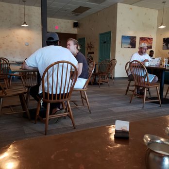 Cafe Espresso - The interior, but there is also outside seating. - Breakfast & Brunch Near Me - Portsmouth, New Hampshire
