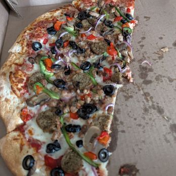 Lisa's Pizzeria - Could not wait and ate most of it before I could take a picture. - Pizza Near Me - Rodanthe, North Carolina Lisa's Pizzeria - Could not wait and ate most of it before I could take a picture. - Pizza Near Me - Rodanthe, North Carolina