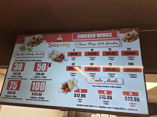 Menu photo 4 Spice Wing Chesterfield Chesterfield, MO