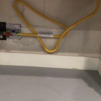 Plumb Crazy Plumbing - Gas line moved and put underneath new gas stovetop - Plumbing Near Me - Oklahoma City, Oklahoma Plumb Crazy Plumbing - Gas line moved and put underneath new gas stovetop - Plumbing Near Me - Oklahoma City, Oklahoma