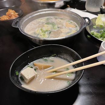 Shabuya - I got tonkatsu base, and my boyfriend got spicy miso - Soup Near Me - Milpitas, California Shabuya - I got tonkatsu base, and my boyfriend got spicy miso - Soup Near Me - Milpitas, California